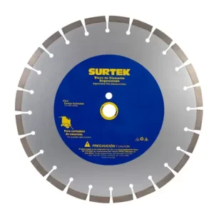 Disco de Diamante para Cortadora de Concreto 18" Surtek