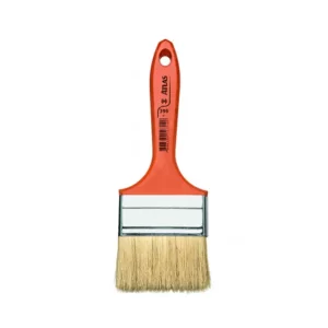 Brocha Economica Cerdas Naturales Blancas Espesor Simple 3" Atlas