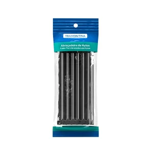 Bridas de Nylon Negras 151X3.7mm Tramontina