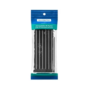 Bridas de Nylon Negro 200X4.8mm  Tramontina
