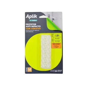 Protector Silicona Anti Impacto Redondo Mediano 14 Ud Aplik