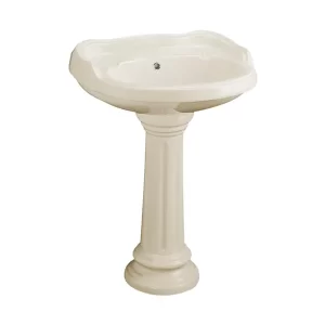 Lavamanos Mazara 23p hi S/pedestal Hueso