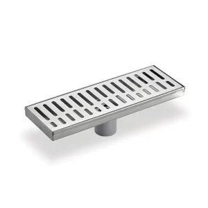 Rejilla de Piso Rectangular Acero Inoxidable 30cm X 11cm Corona