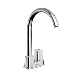 Griferia p/ Lavaplatos Solid Sencillo Cromo Grival Corona