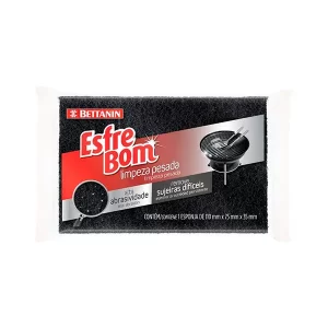 Esponja Limpieza Pesada Abrasiva Esfrebom