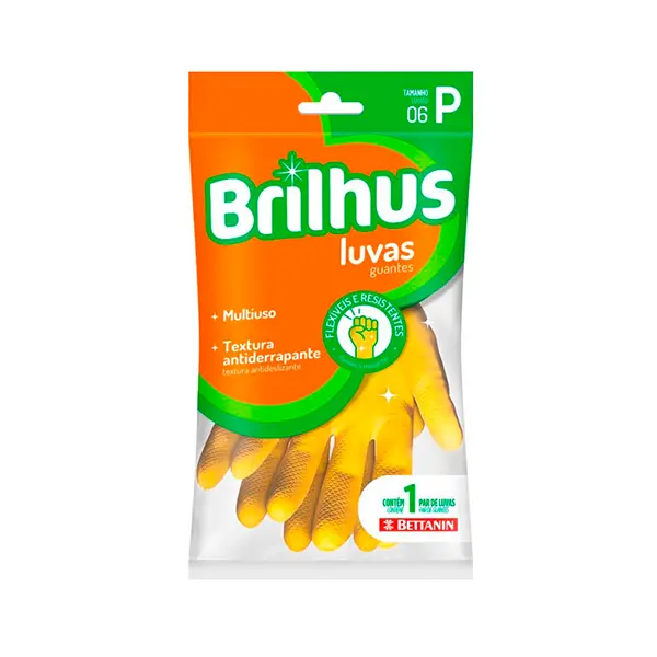 Guantes Multiuso Pequeño Latex Brilhus