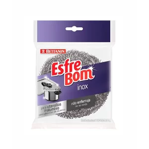 Esponja Acero Inoxidable Esfrebom