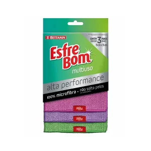 Paño Alto Rendimiento Multiuso con 3 Ud Esfrebom